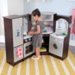 KidKraft Ultimate Corner Play Kitchen with Lights & Sounds - Espresso