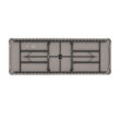 Lifetime 8 Foot Rectangle Folding Table, Indoor/Outdoor Professional Grade, Putty (80127)