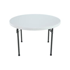 Lifetime 46" Commercial Round Folding Table, White (22960)