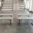 Lifetime 6 Foot Rectangle Folding Table, Indoor/Outdoor Professional, Putty (80126)