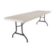 Lifetime 8' Commercial Grade High-Quality Folding Table, Almond (22984)