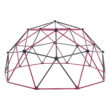 Lifetime Kid's Outdoor 5.5 ft. H x 11 ft. W Dome Climber, Berry and Brown (91088)