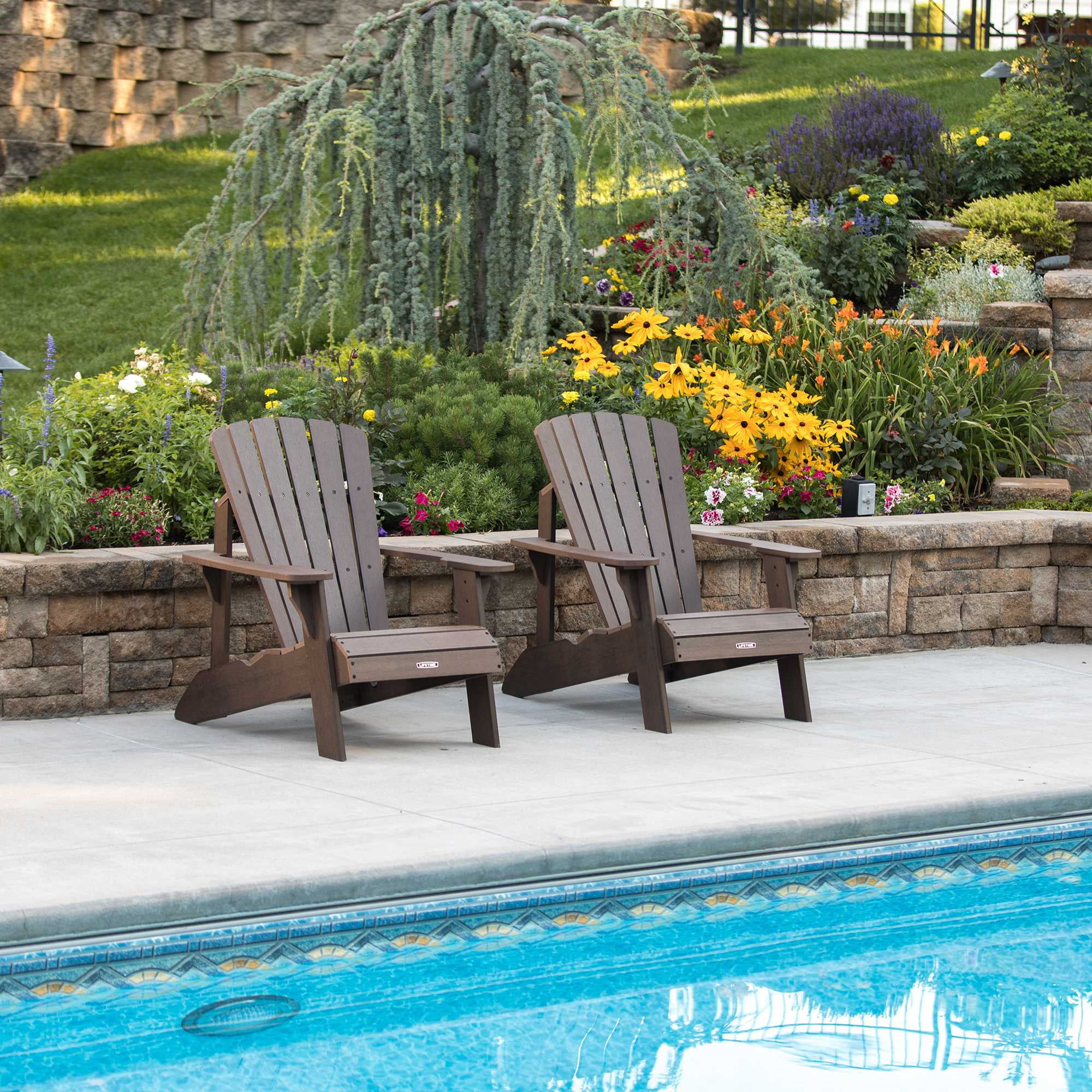 Lifetime Adirondack Chair - Brown Lifetime Adirondack Chair - Brown