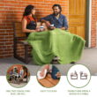 Lifetime Outdoor Convertible Picnic Bench, Brown