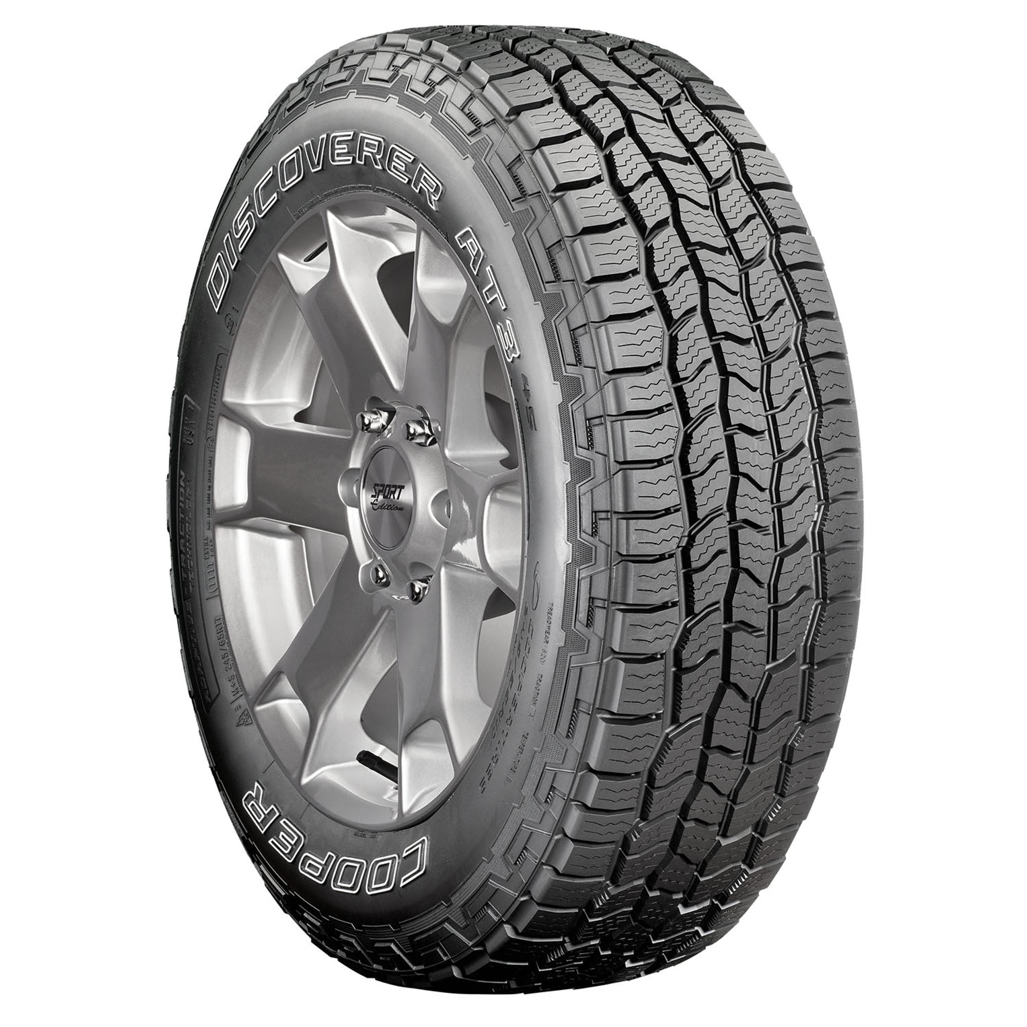 Cooper Discoverer A/T3 4S All Terrain 245/65R17 111T XL Light Truck Tire Cooper Discoverer A/T3 4S All Terrain 245/65R17 111T XL Light Truck Tire