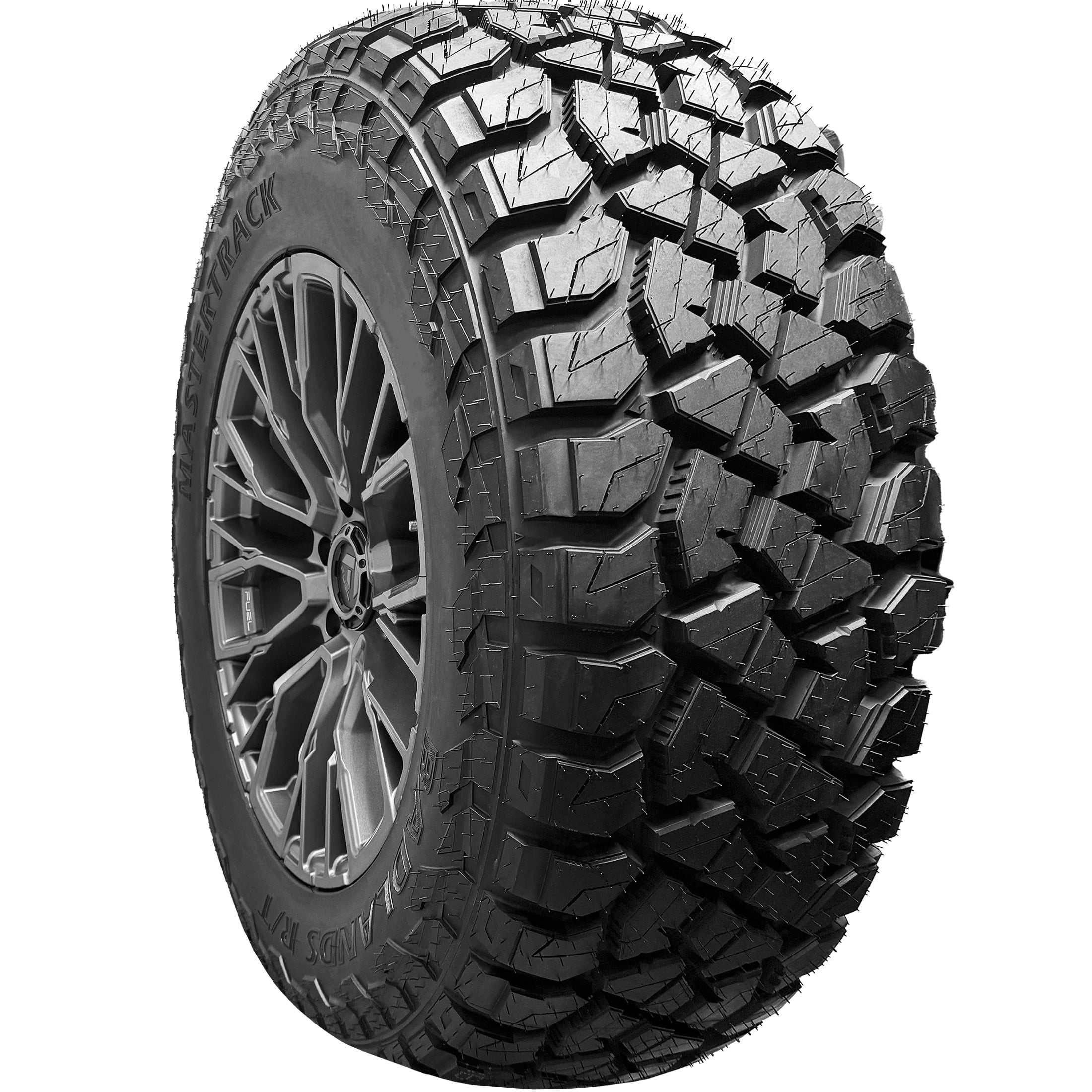 Mastertrack BADLANDS RT Rug Terrain 35x12.50R18LT 35/12.50/18 10 Ply 123Q E SUV Light Truck Tires Mastertrack BADLANDS RT Rug Terrain 35x12.50R18LT 35/12.50/18 10 Ply 123Q E SUV Light Truck Tires