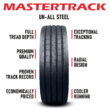 Mastertrack UN All Steel 1 ST225/75R15 F/12PLY Trailer Tire