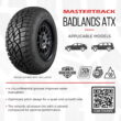 Mastertrack Badlands ATX 225/65R17 102H All Terrain SUV/CUV Tire