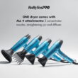 BaBylissPRO Nano Titanium Professional High-Speed Dual Ionic Hair Dryer
