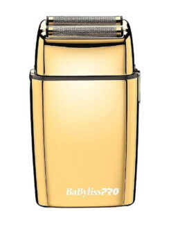 BaBylissPRO FOILFX Gold Cordless Double-Foil Shaver with Hypoallergenic Gold Foil