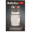 BaBylissPRO FOILFX Cordless Double-Foil Shaver with Hypoallergenic Gold Foil