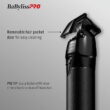 BaBylissPRO FXONE BLACKFX Metal Professional Hair Trimmer