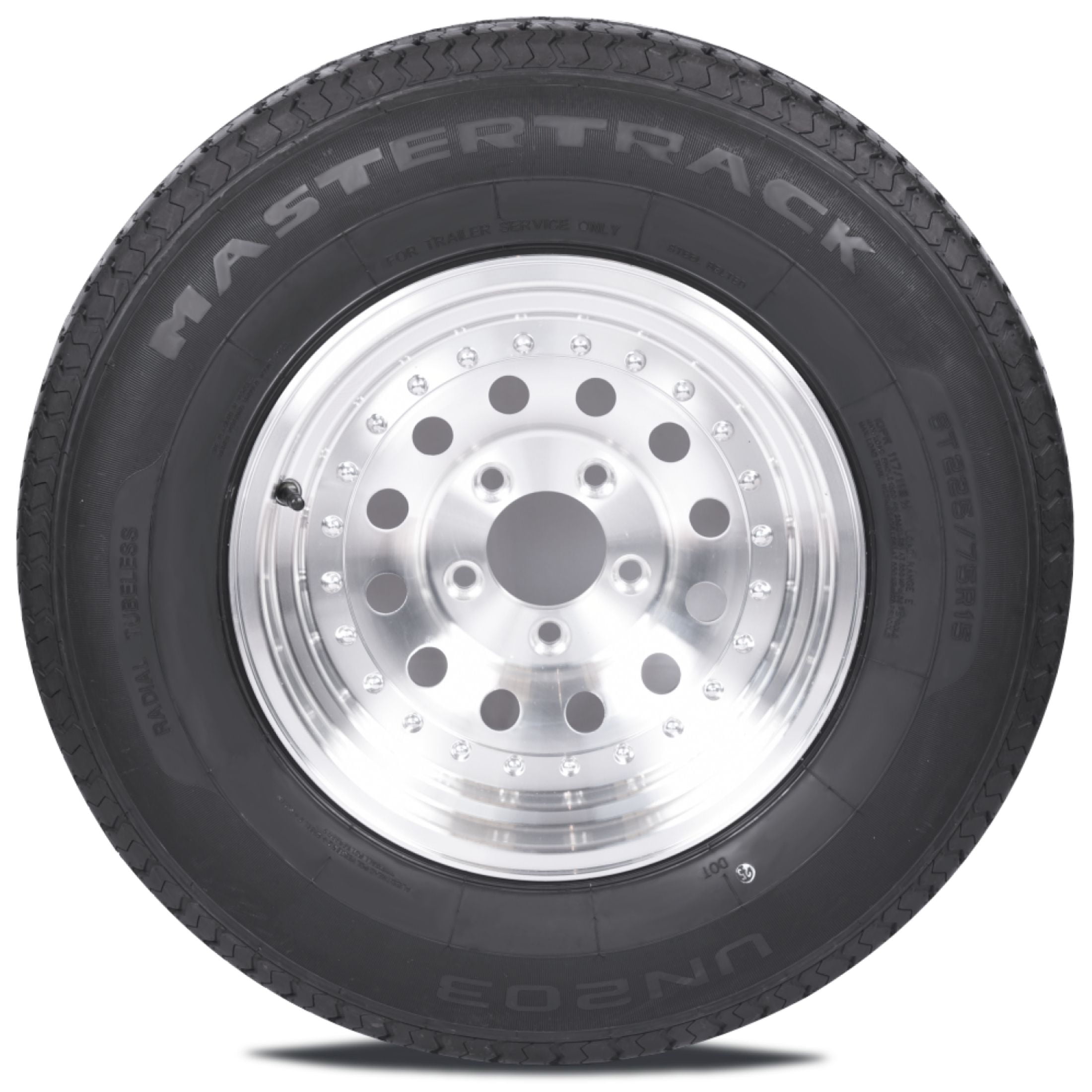 Mastertrack UN203 ST235/80R16 12 Ply 127/122N Load Range F Radial Trailer Tire - ST 235/80/16 235/80R16 (Tire Only) Mastertrack UN203 ST235/80R16 12 Ply 127/122N Load Range F Radial Trailer Tire - ST 235/80/16 235/80R16 (Tire Only)