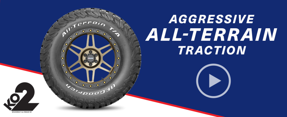 BFGoodrich All-Terrain T/A KO2 All-Season LT245/75R17/E 121/118S Tire BFGoodrich All-Terrain T/A KO2 All-Season LT245/75R17/E 121/118S Tire