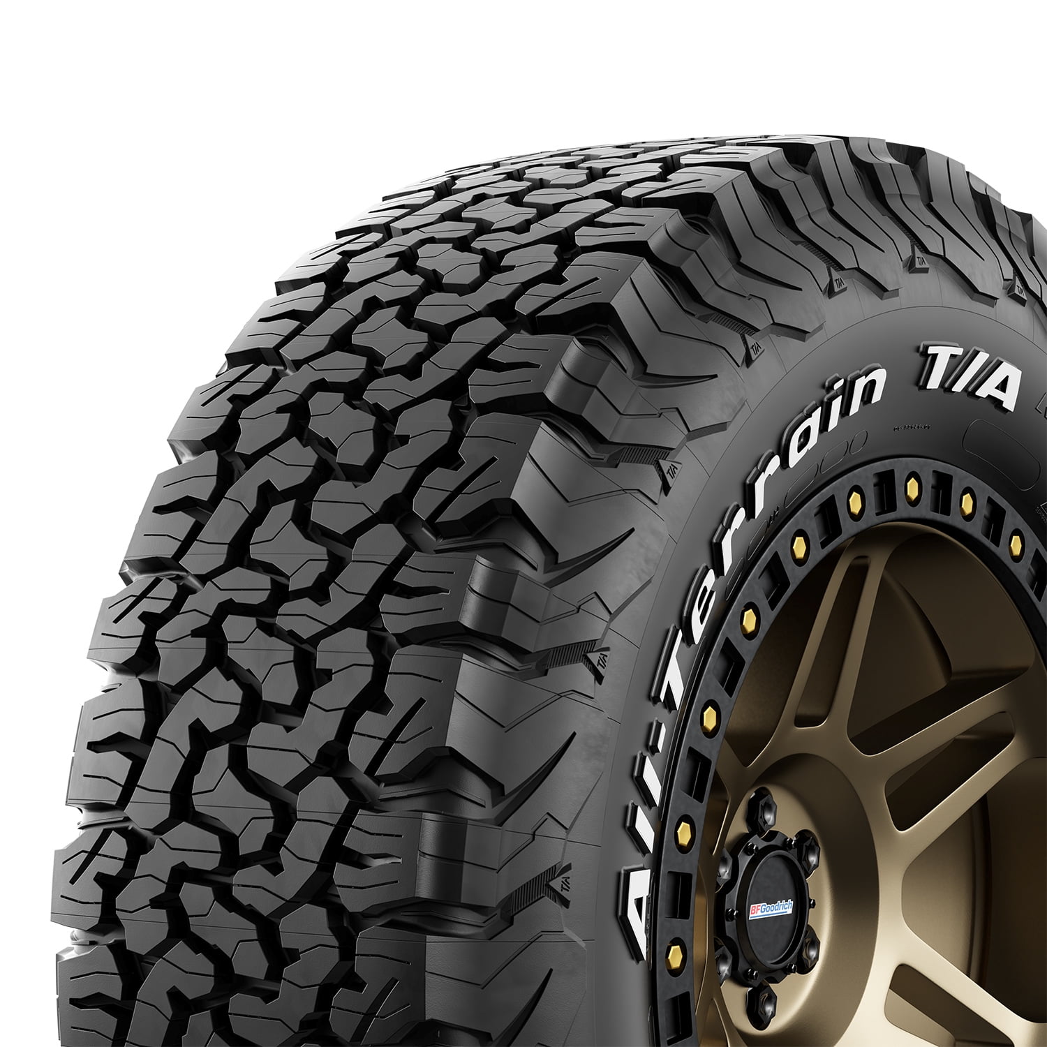 BFGoodrich All-Terrain T/A KO2 All Terrain LT275/65R17 121S E Light Truck Tire BFGoodrich All-Terrain T/A KO2 All Terrain LT275/65R17 121S E Light Truck Tire