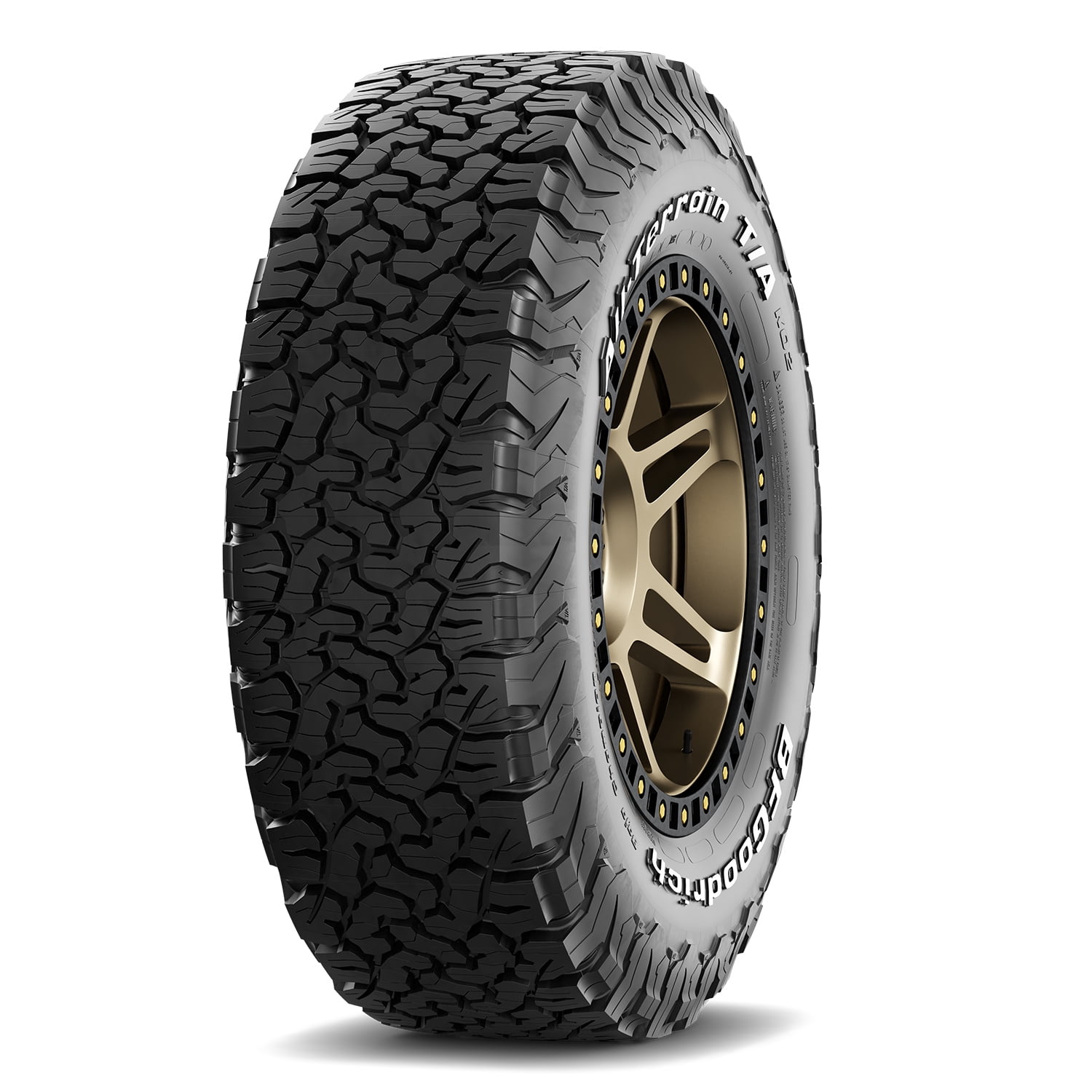BFGoodrich All-Terrain T/A KO2 All Terrain LT275/65R17 121S E Light Truck Tire BFGoodrich All-Terrain T/A KO2 All Terrain LT275/65R17 121S E Light Truck Tire