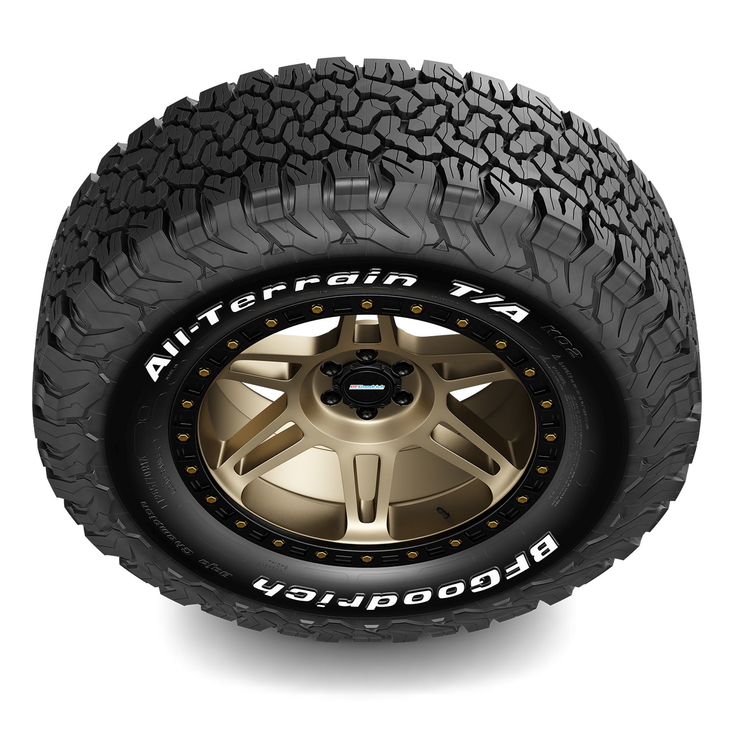 BFGoodrich All-Terrain T/A KO2 All Terrain LT275/65R17 121S E Light Truck Tire BFGoodrich All-Terrain T/A KO2 All Terrain LT275/65R17 121S E Light Truck Tire