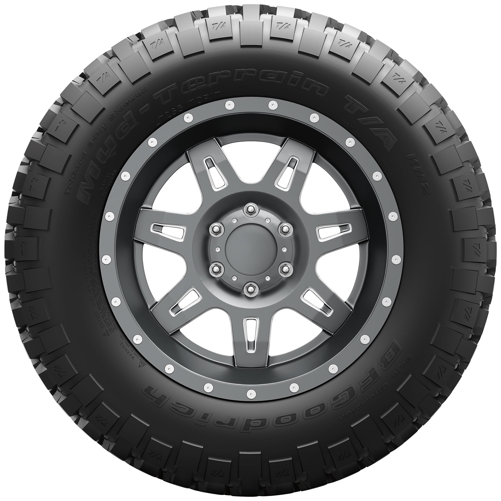 BFGoodrich Mud-Terrain T/A KM2 All-Season LT255/75R17/C 111/108Q Tire BFGoodrich Mud-Terrain T/A KM2 All-Season LT255/75R17/C 111/108Q Tire