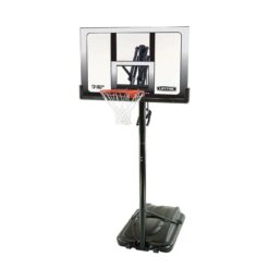 Lifetime 52-Inch Shatterproof Portable Basketball Hoop with Power Lift Adjustment & Slam-It Rim 71286