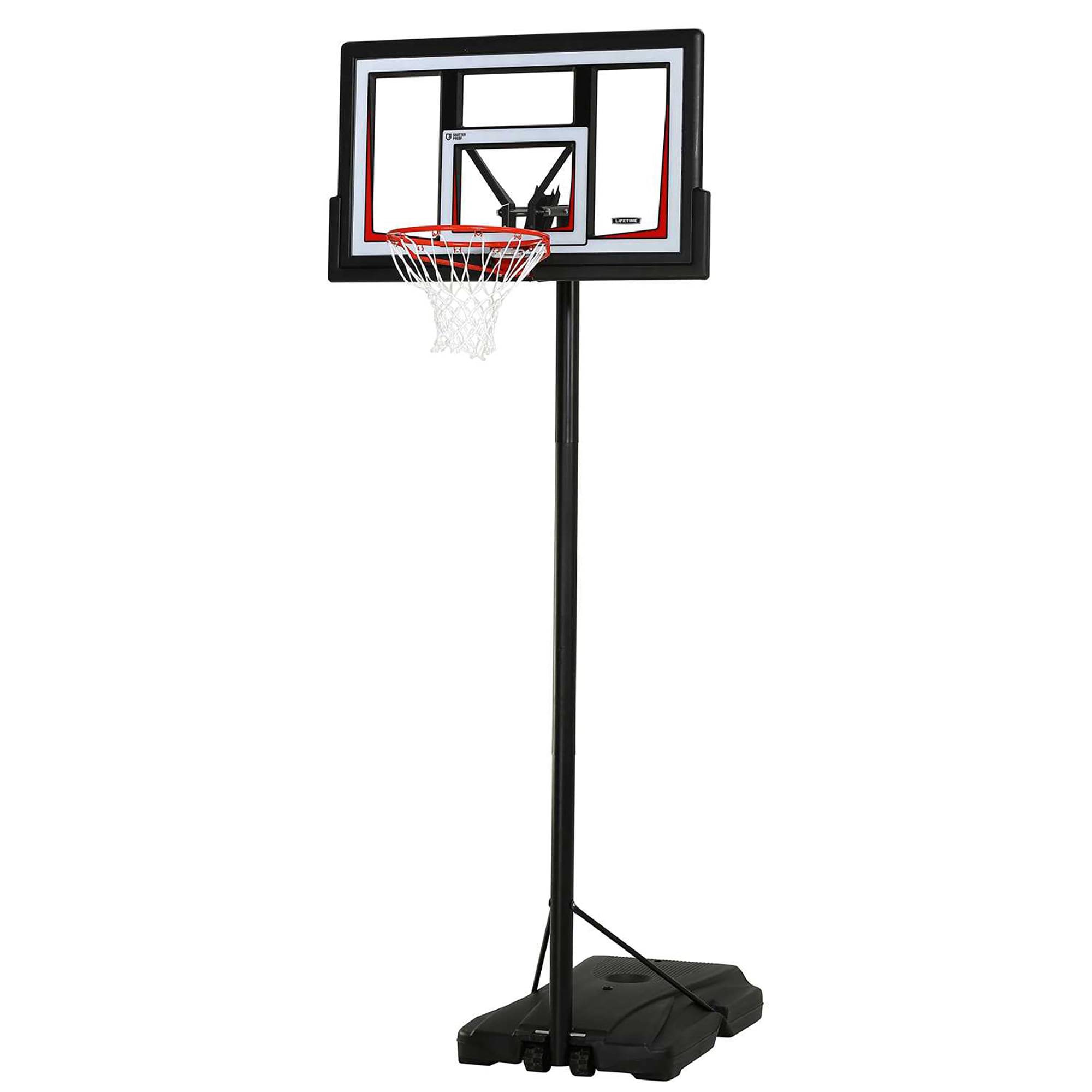 Lifetime Adjustable Portable Basketball Hoop (50-Inch Polycarbonate) - 90678