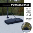 Lifetime 44-Inch Shatterproof Portable Basketball Hoop with Telescoping Adjustment & Steamline Rim - Model 90114-Outdoor Play