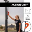 Lifetime 52-Inch Shatterproof Portable Basketball Hoop with Action Grip & Slam-It Rim - Model 1558-Outdoor Play