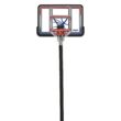 Lifetime 44-inch Adjustable Inground Basketball Hoop with Shatterproof Fusion Backboard, All-Weather Net, and Classic Steel Rim 1008