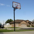 1008 Lifetime 44-inch Adjustable Inground Basketball Hoop with Shatterproof Fusion Backboard, All-Weather Net, and Classic Steel Rim