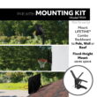 Lifetime New Basketball Backboard and Rim Combo (44-inch Impact) - 3823