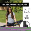 Lifetime 44-Inch Impact Portable Basketball Hoop with Telescoping Adjustment & Classic Rim - Model 90040-Outdoor Play