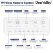 DeerValley Vertex White (No Auto Open/Close) Touchless Flush Elongated Standard Height Smart Soft Close 1-piece Bidet 12-in Rough-In 1.28 GPF DeerValley Vertex White (No Auto Open/Close) Touchless Flush Elongated Standard Height Smart Soft Close 1-piece Bidet 12-in Rough-In 1.28 GPF