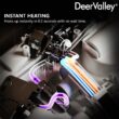 DeerValley Vertex White (No Auto Open/Close) Touchless Flush Elongated Standard Height Smart Soft Close 1-piece Bidet 12-in Rough-In 1.28 GPF DeerValley Vertex White (No Auto Open/Close) Touchless Flush Elongated Standard Height Smart Soft Close 1-piece Bidet 12-in Rough-In 1.28 GPF