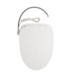 Signature Hardware Aldridge Plastic White Heated Bidet Function Toilet Seat Signature Hardware Aldridge Plastic White Heated Bidet Function Toilet Seat