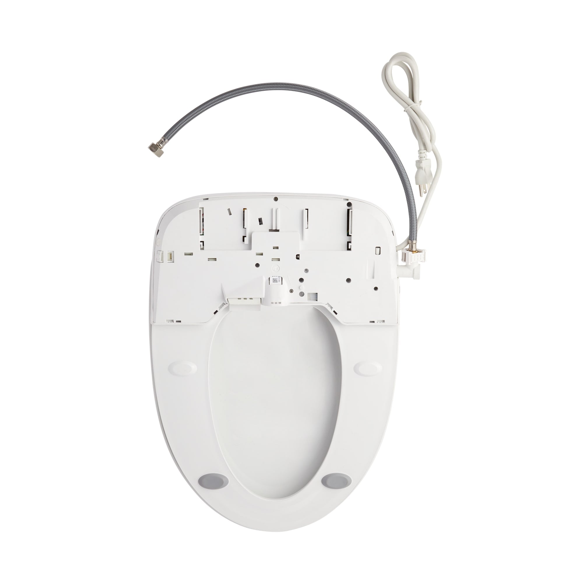 Signature Hardware Aldridge Plastic White Heated Bidet Function Toilet Seat Signature Hardware Aldridge Plastic White Heated Bidet Function Toilet Seat