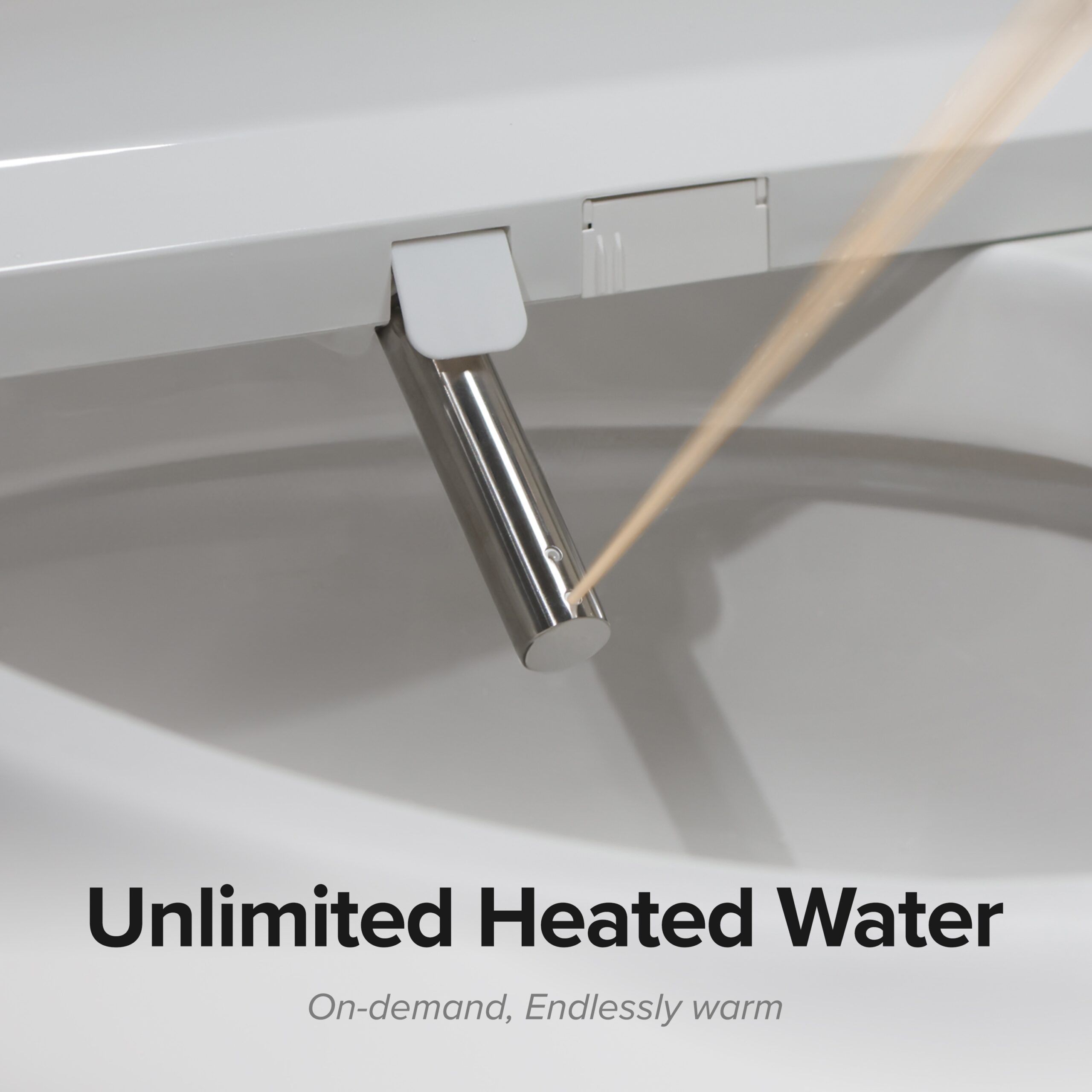 SmartBidet Plastic White Slow Close Feature Heated Bidet Function Toilet Seat SmartBidet Plastic White Slow Close Feature Heated Bidet Function Toilet Seat