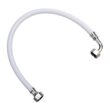 Brondell Swash 1000 Plastic White Elongated Slow Close Feature Heated Bidet Function Toilet Seat