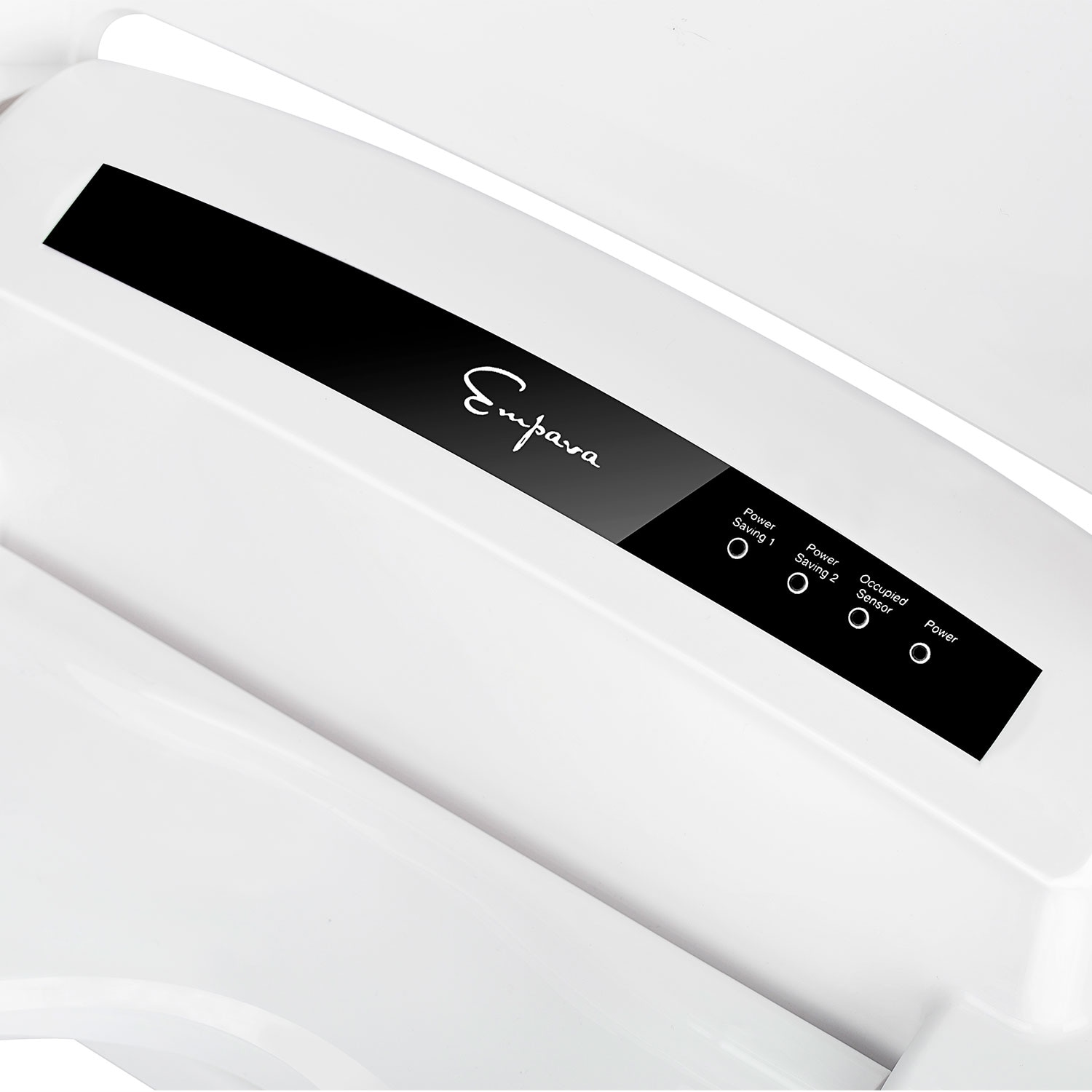 Empava Contemporary Plastic White Elongated Slow Close Feature Heated Bidet Function Toilet Seat Empava Contemporary Plastic White Elongated Slow Close Feature Heated Bidet Function Toilet Seat