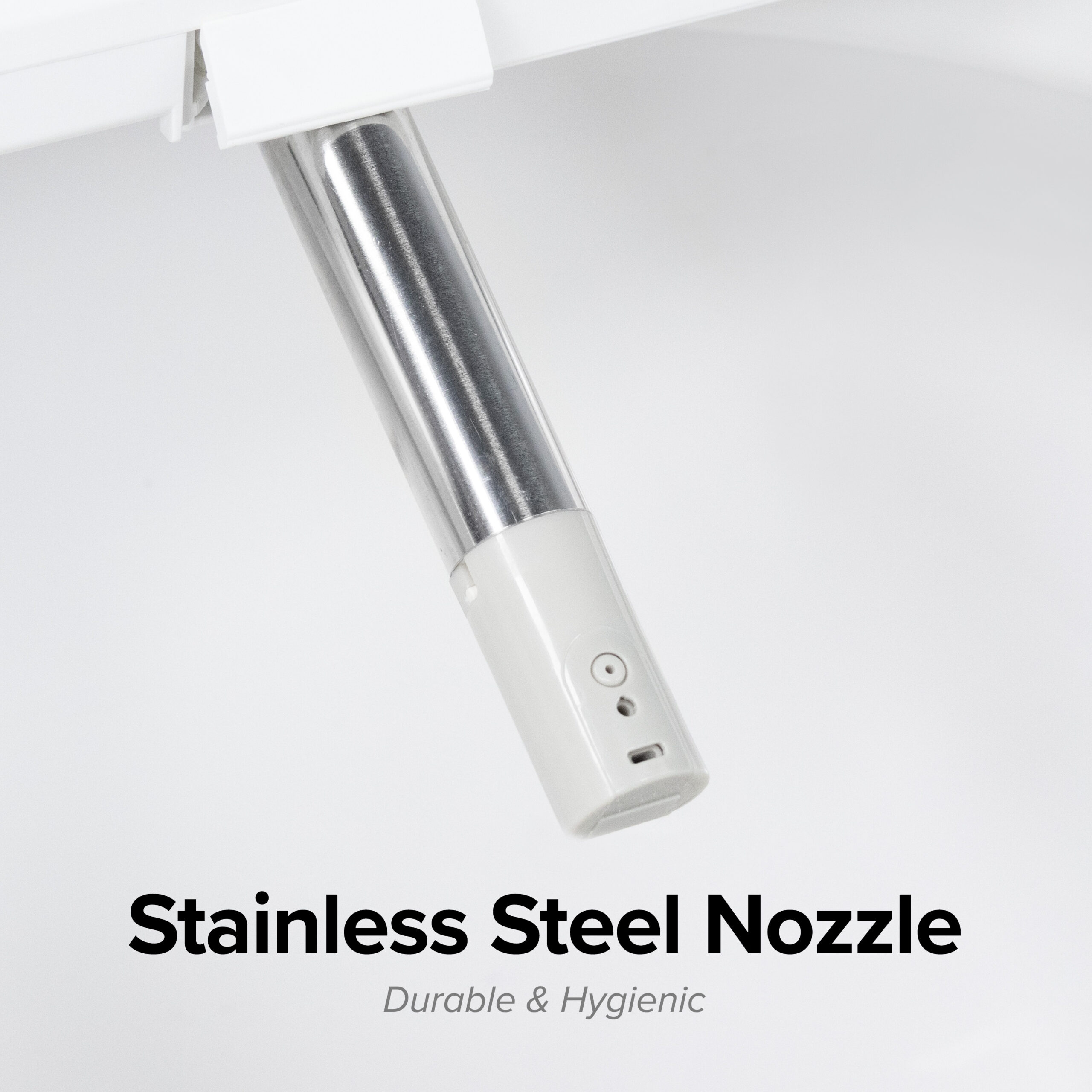 SmartBidet White Plastic White Elongated Slow Close Feature Heated Bidet Function Toilet Seat SmartBidet White Plastic White Elongated Slow Close Feature Heated Bidet Function Toilet Seat
