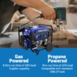 Kobalt 49 State 6830 / 5500 -Watt Dual fuel Portable Generator Kobalt 49 State 6830 / 5500 -Watt Dual fuel Portable Generator