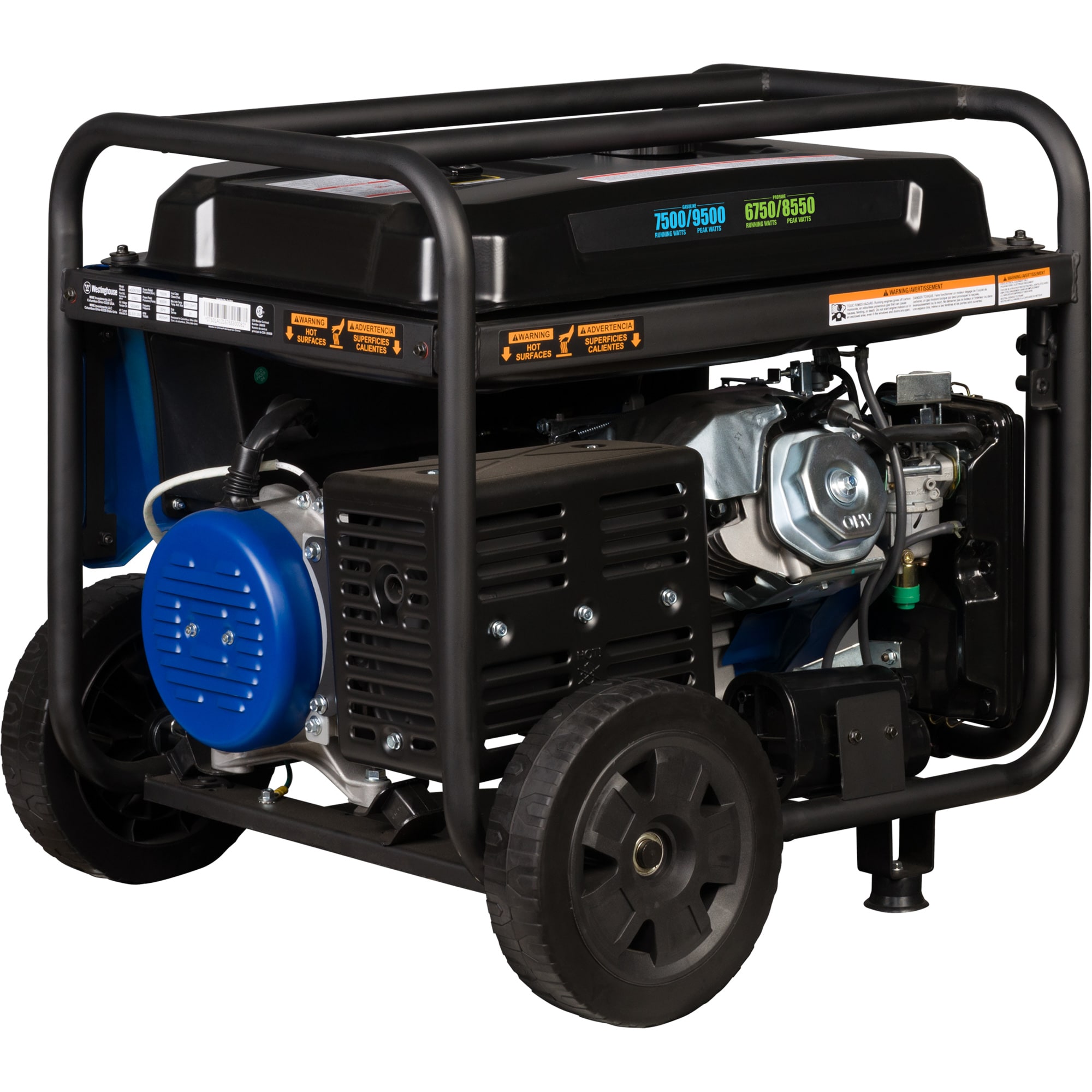 Westinghouse WGen7500DFc Remote Electric Start 9500 / 7500 -Watt Dual fuel Portable Generator Westinghouse WGen7500DFc Remote Electric Start 9500 / 7500 -Watt Dual fuel Portable Generator