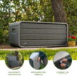 Lifetime Modern Outdoor Storage Deck Box, 136 Gallon Capacity, Gray (60367)