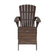 Lifetime Outdoor Polystyrene Adirondack Chair and Table Combo, Rustic Brown (60294) Lifetime Outdoor Polystyrene Adirondack Chair and Table Combo, Rustic Brown (60294)