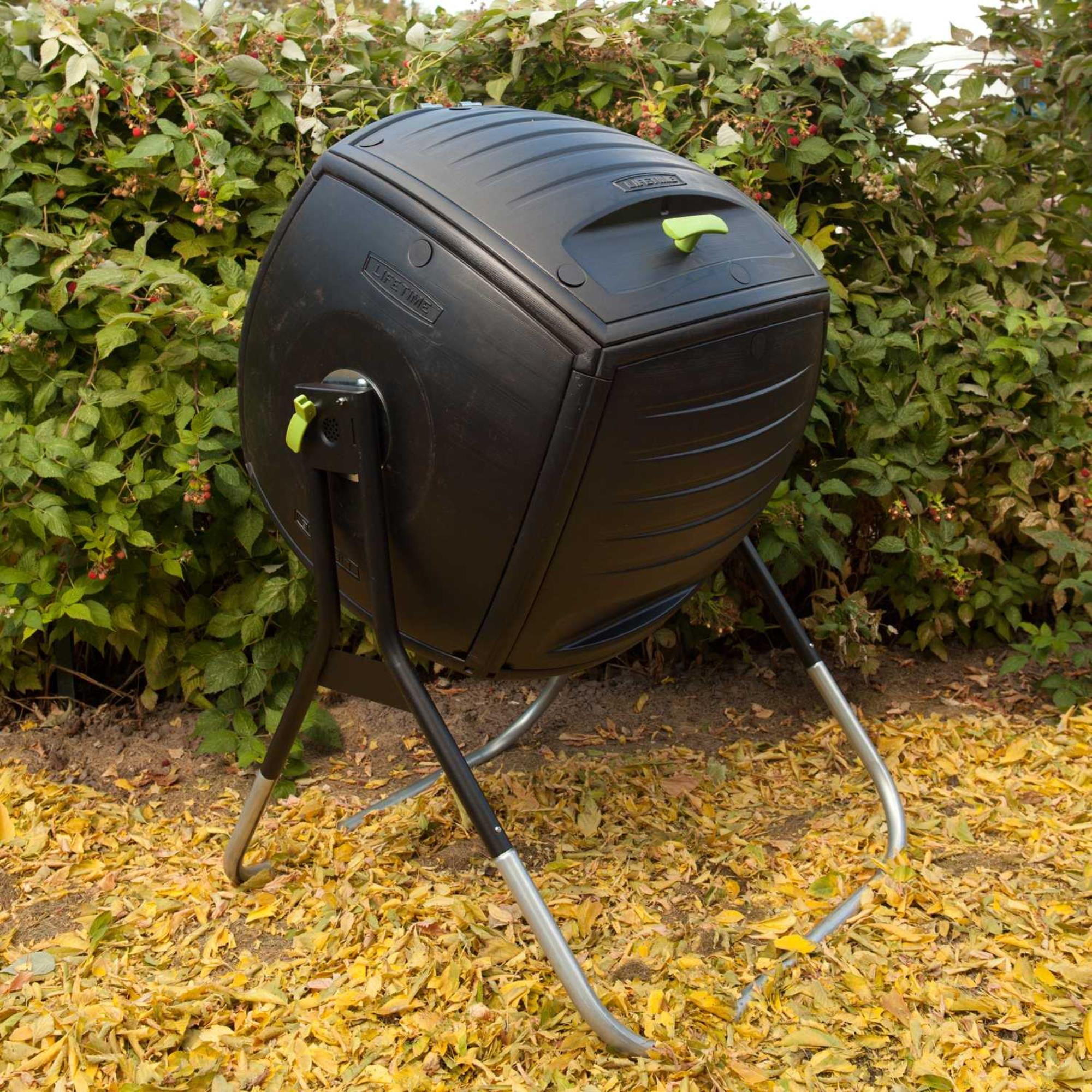 Lifetime Rotating Composter, 50 Gallon Capacity, (60076) Lifetime Rotating Composter, 50 Gallon Capacity, (60076)