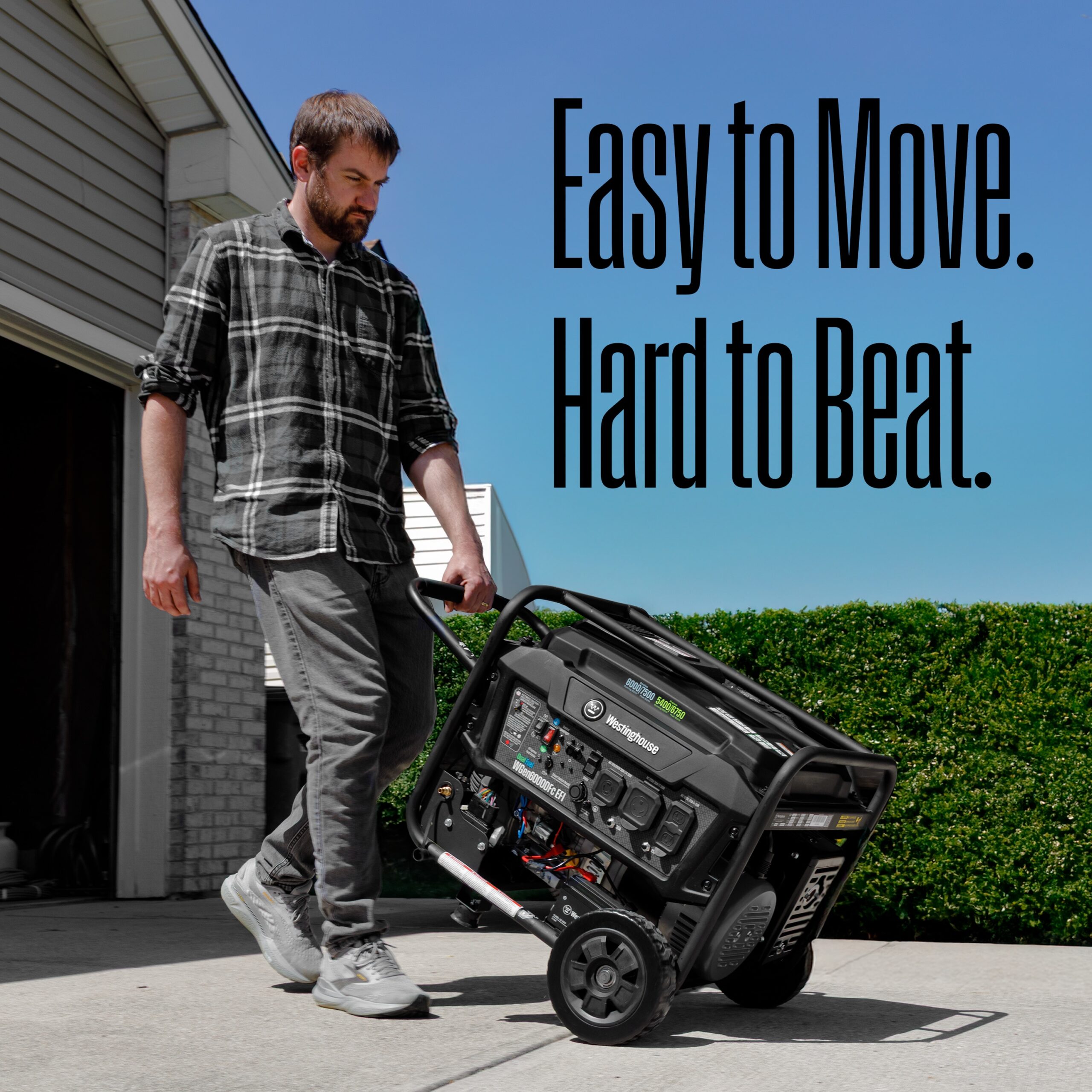 Westinghouse : WGen6000DFc EFI 50 State Remote Electric Start 7500 / 6000 -Watt Dual fuel Portable Generator Westinghouse : WGen6000DFc EFI 50 State Remote Electric Start 7500 / 6000 -Watt Dual fuel Portable Generator