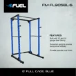 Fuel Pureformance 6-Foot Adjustable Full Cage Power Rack, Blue