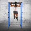 Fuel Pureformance 7-Foot Adjustable Full Cage Power Rack, Blue