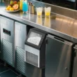 COWSAR 22-lb Ice Storage 80-lb Ice Per day Cubed Ice Maker (Stainless Steel) COWSAR 22-lb Ice Storage 80-lb Ice Per day Cubed Ice Maker (Stainless Steel)