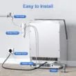 COWSAR 22-lb Ice Storage 80-lb Ice Per day Cubed Ice Maker (Stainless Steel) COWSAR 22-lb Ice Storage 80-lb Ice Per day Cubed Ice Maker (Stainless Steel)