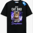Best Pet Dad Ever Tee, Personalized Dog or Cat Lover Shirt, Gift For Pet Lover