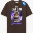 Best Pet Dad Ever Tee, Personalized Dog or Cat Lover Shirt, Gift For Pet Lover